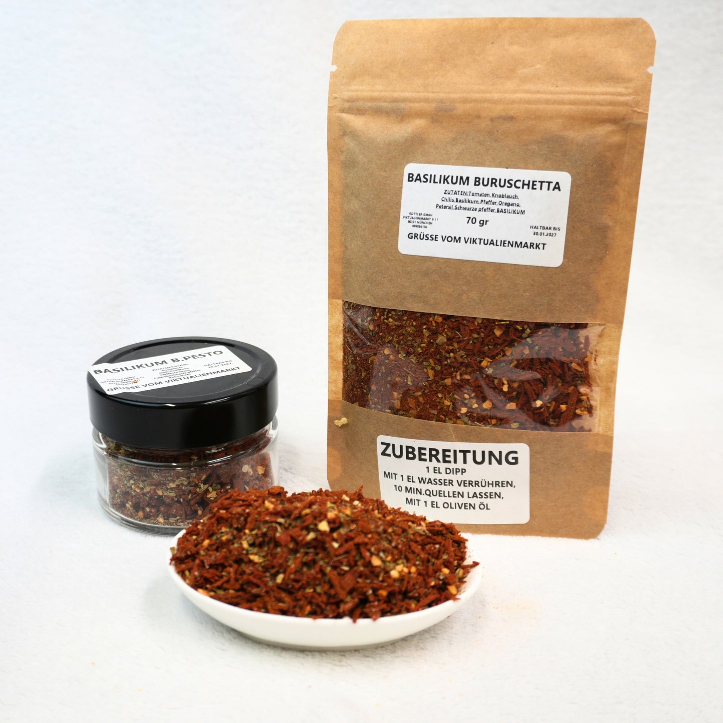 Basilikum B. Pesto