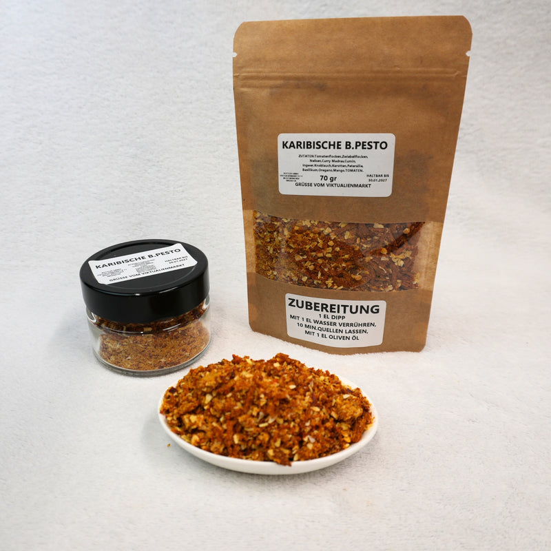 Karibische B. Pesto