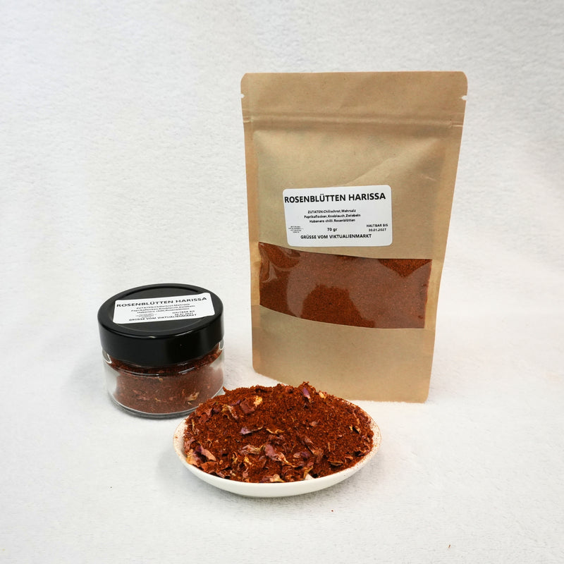 Rosenblüten Harissa